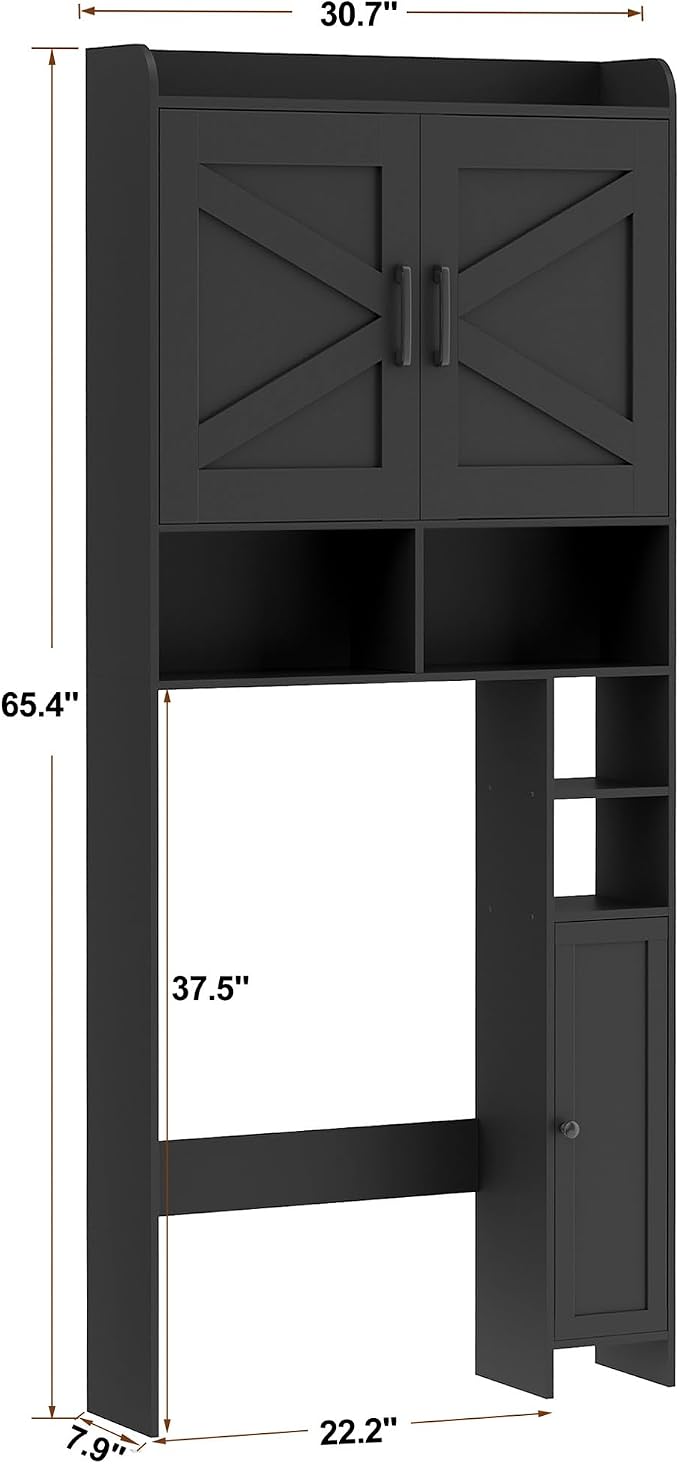 Homhedy Over The Toilet Storage Cabinet - Image 2