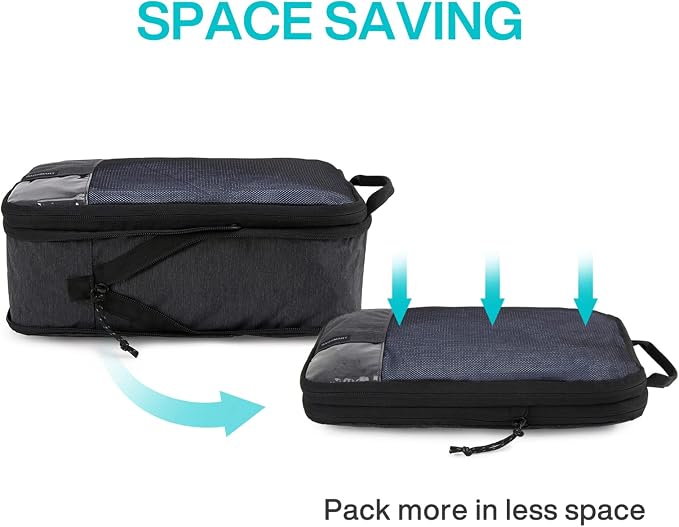 BAGSMART 6 Set /4 Set/2 Set Compression Packing Cubes - Image 4