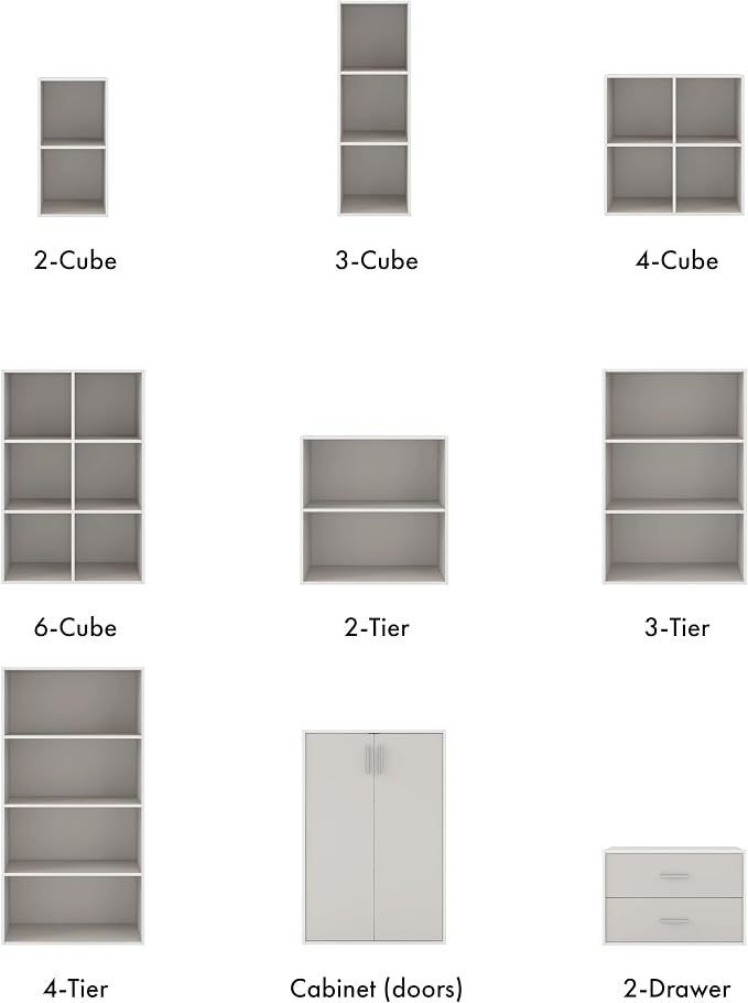 Homes: Inside + Out Apexa 3-Tier Stackable Wood Bookcase - Image 8