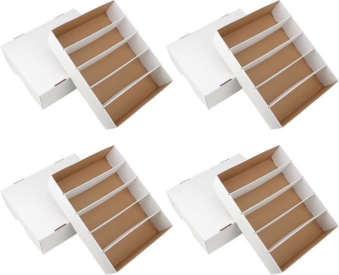 4 Pack Card Storage Box by HIMOMO