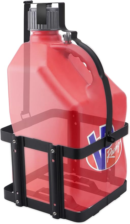 SPARKWHIZ Fuel Jug Container Holder Mount, Gas Can 5 Gallon Holder Rack by SPARKWHIZ