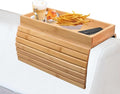 Couch Armrest Table, Bamboo Couch Cup Holder, Couch Cup Holder Tray, Sofa Arm by Unknown