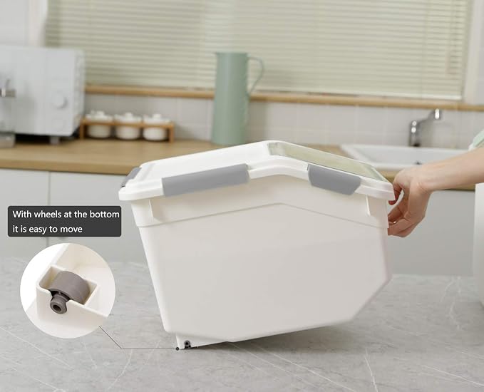 CITY BABY 2 Pack Airtight Flour Storage Container - Image 4