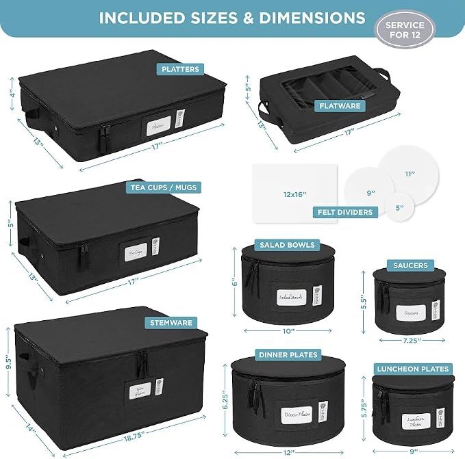 Hard Shell China Storage Containers 8-Piece Set Moving Boxes - Image 2