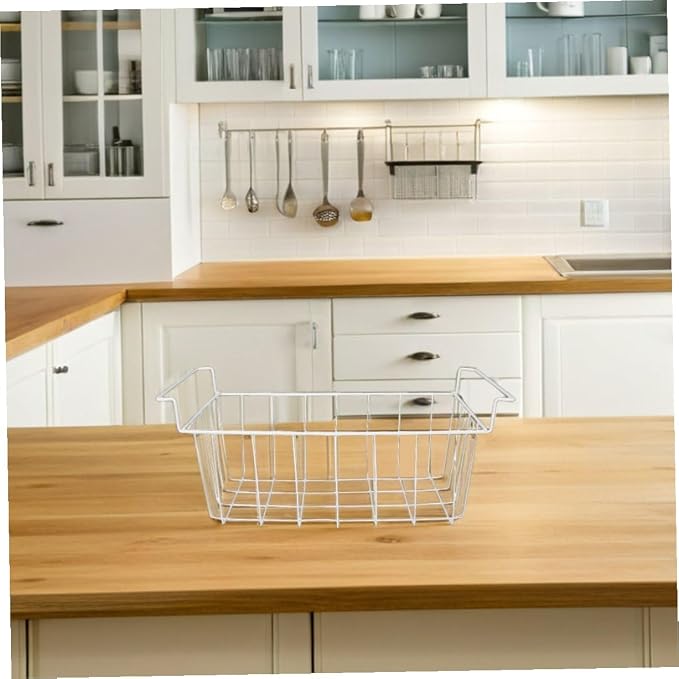 Heavy-duty Metal Freezer Storage Basket Organizer - Image 5
