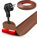 Floor Cord Cover Self Adhesive Cord Hider, 10FT Cable Management, Extension by DBHXXMB-HH