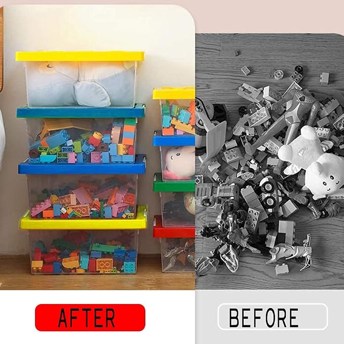 loobuu Plastic Storage Bins - Image 4