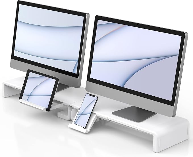 Monitor Stand Riser, Klearlook Foldable Computer Monitor Riser, Height by KlearlookMaximizedClarity