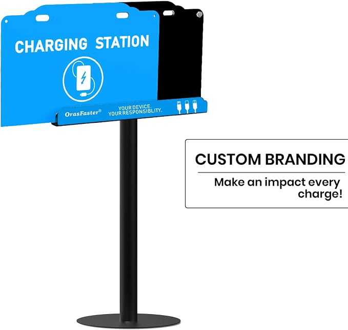 Floor Standing Cell Phone Charging Station Multi-Device Station - Image 7