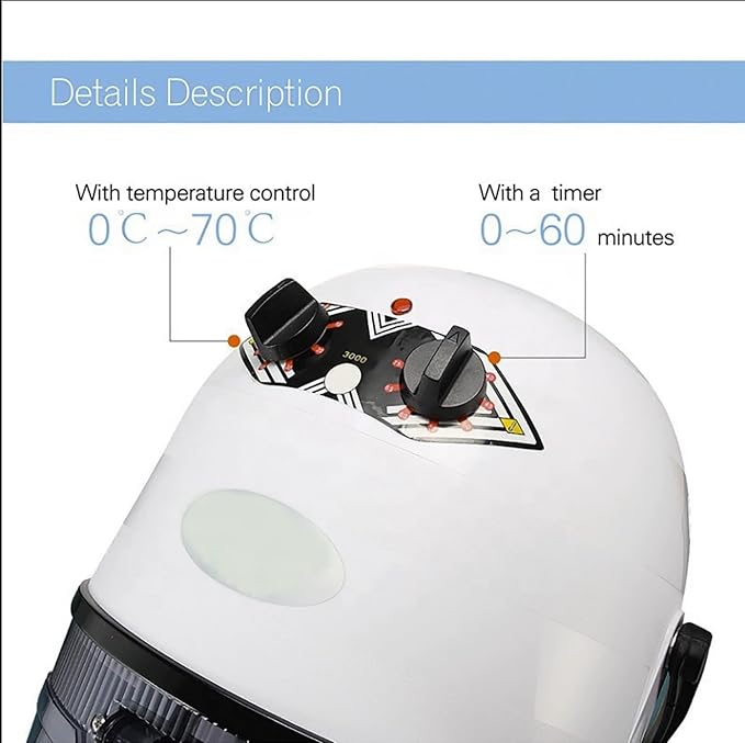 Hooded Hair Bonnet Dryer, Standing Hair Dryer - Image 2