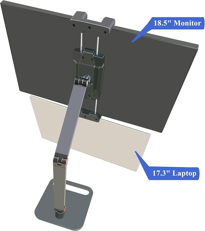 Portable Monitor Holder for 6-18.5 Inch Screen Desktop Expandable Monitor Stand - Image 3