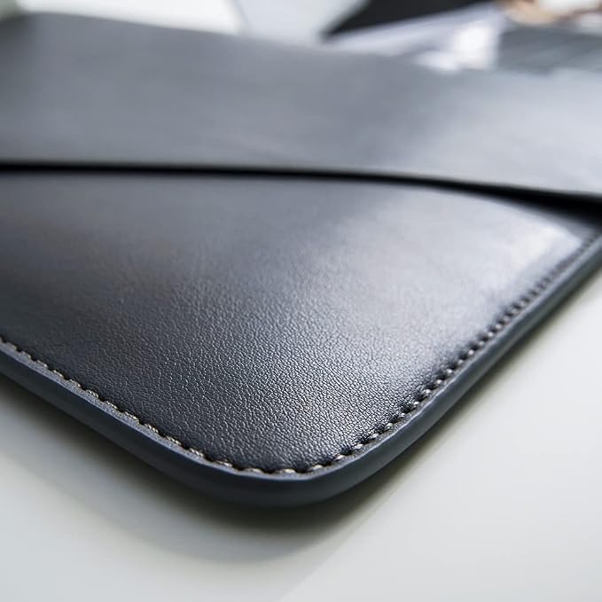 PU Leather Laptop Sleeve Compatible - Image 5