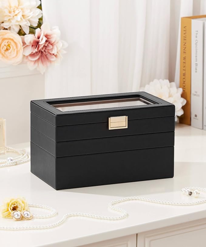 Homde Jewelry Tray Stackable Jewelry Box - Image 5