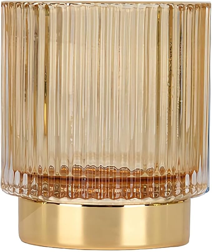 DASITON Makeup Brush holder Organizer, Crystal Cosmetic Makeup Brush Glass by DASITON