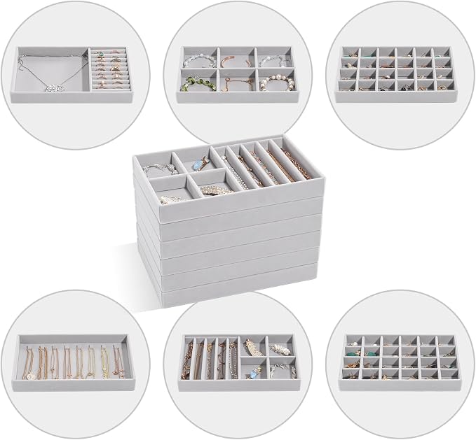 ProCase Stackable Jewelry Organizer Trays - Image 6