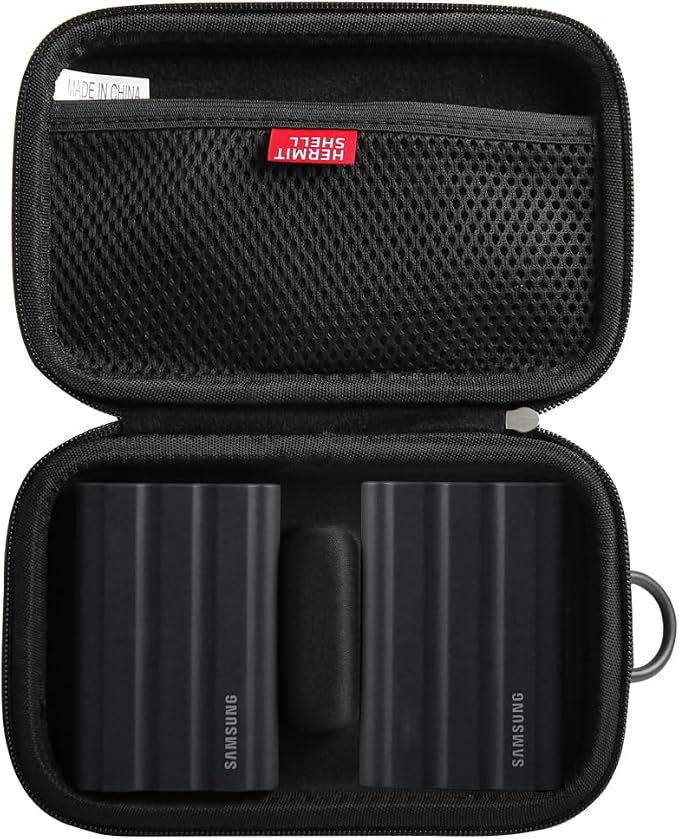 Hermitshell Hard Travel Case for Samsung T7 Shield 2TB / 1TB / 4TB, Portable SSD by Hermitshell