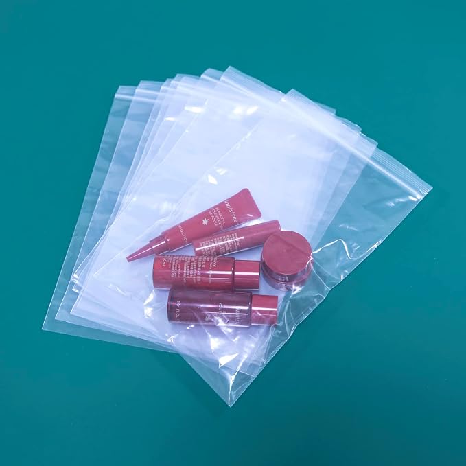 iMailer - 500 Count - 6" x 9" Clear Reclosable Zip Plastic Poly Bags 2 Mil - Image 5