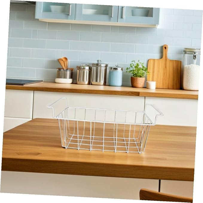 Heavy-duty Metal Freezer Storage Basket Organizer - Image 6