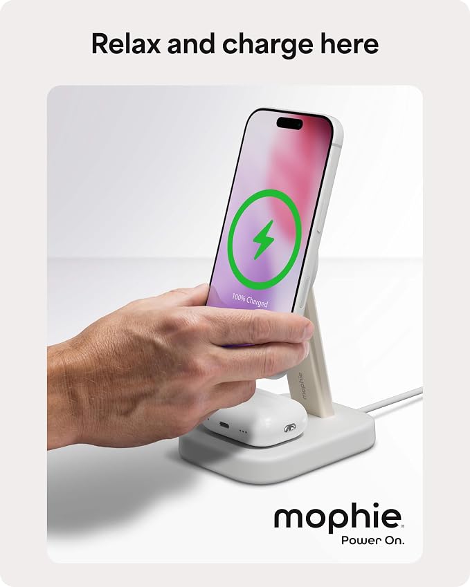 Mophie 2-in-1 Wireless Charging Stand - Image 10