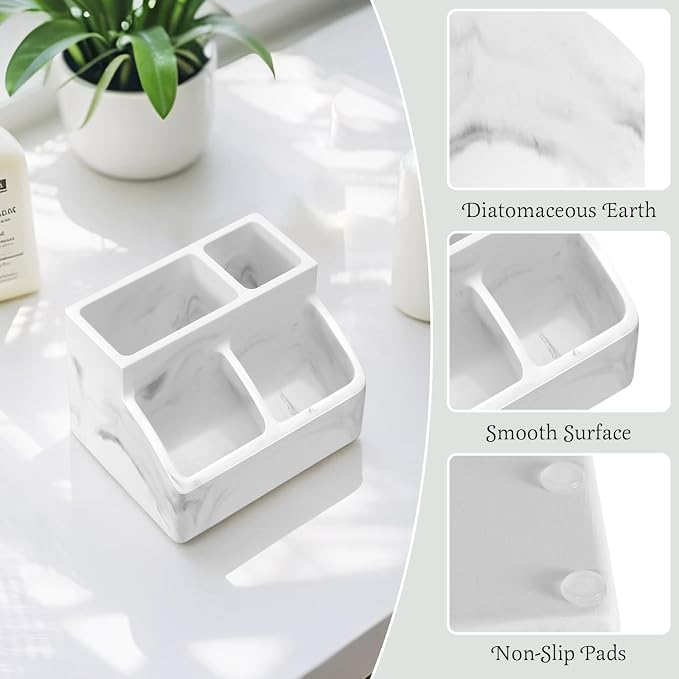 Luxspire Toothbrush Holder, Fast Drying Toothbrush Holders - Image 3