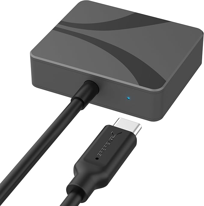 SABRENT USB-C Enclosure for M.2 2230 PCIe NVMe SSDs, 10Gbps Transfer Speed by SABRENT