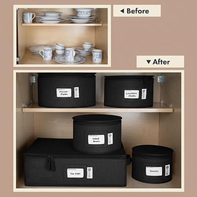 Hard Shell China Storage Containers 5-Piece Set Moving Boxes - Image 7