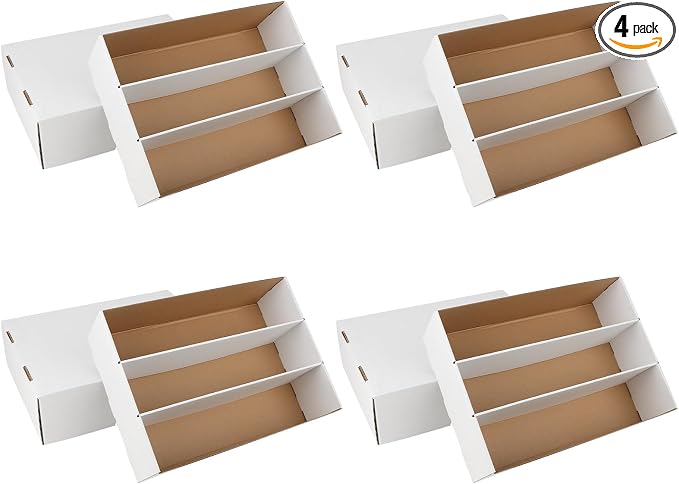 4 Pack Trading Card Storage Box by HIMOMO