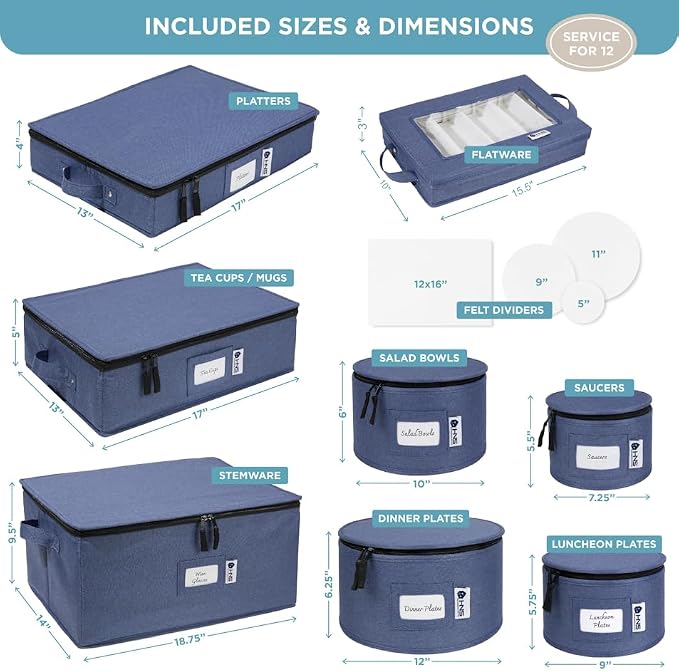 Hard Shell China Storage Containers 8-Piece Set Moving Boxes - Image 3