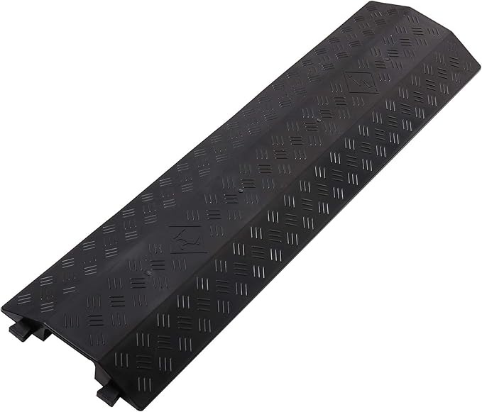 Medium 3 Pack - Floor Cord Cover Cord Protector Drop Over Drop Trak Cable Ramp by anbotek