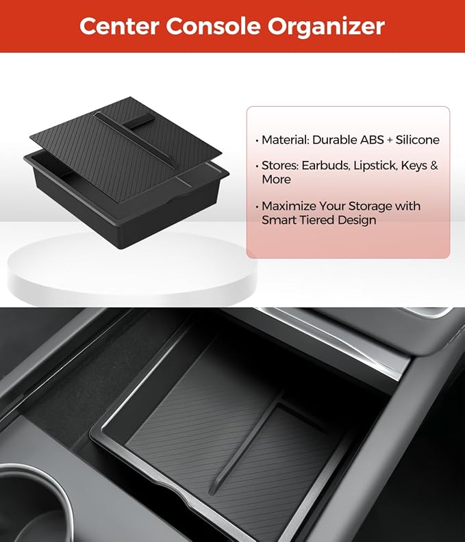 Center Console Organizer 1PCS Compatible - Image 2