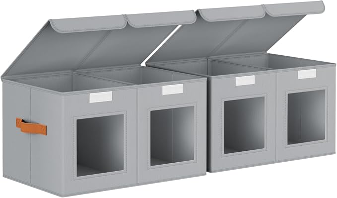 Large Closet Storage Bins by Homsorout