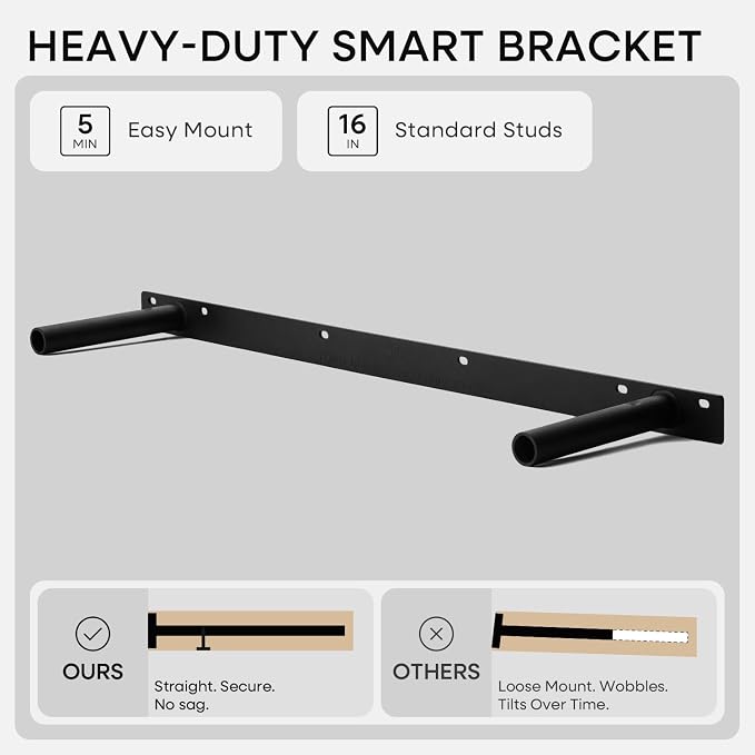 Homeforia 30 inch Natural Floating Shelf, High End Solid Real Wood 30inch Small - Image 5