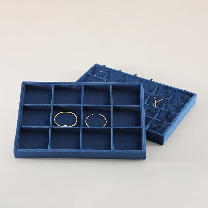 Jewelry Organizer Tray, Velvet Bracelet Display, Premium Jewelry Tray, Luxury - Image 2