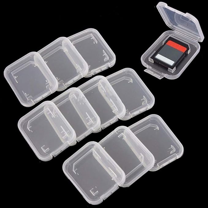 Plastic Memory Card Storage Case Compatible - Image 7