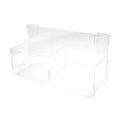 SSWBasics Clear Acrylic Double Display Bin by SSWBasics