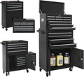 13-Drawer Double Doors Handle Rolling Tool Chest, 2 in 1 Detachable