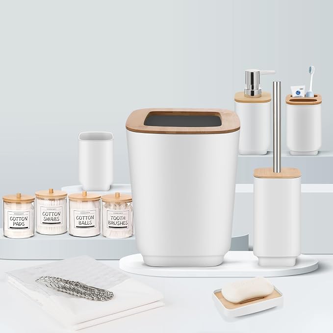 Bathroom Accessories Set, 24 Pieces Bathroom Accessory Set - Image 9