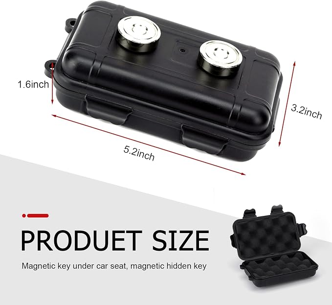 Car Key Box, Strong Suction Key Storage Organizer - Image 2