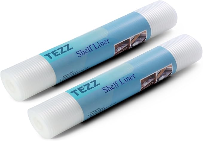2 Rolls Shelf Liners, 11.8 Inches x 20 FEET Non-Slip Kitchen Cabinet Liner - Image 8