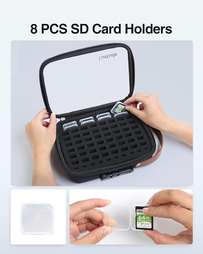 Luxtude Flash Drive Case with Combination Lock - Image 4