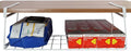 Foil and Plastic Wrap Organizer Kitchen Under Cabinet Desk Pantry Hanging by OKOMATCH