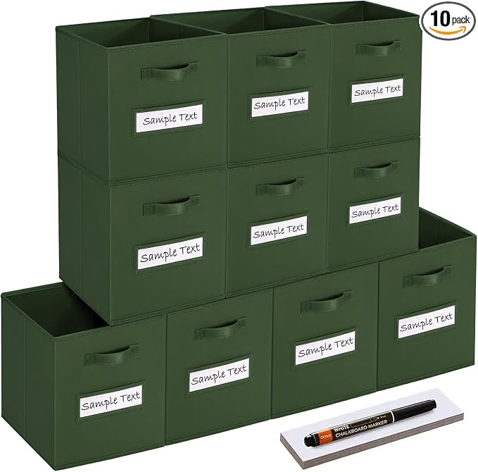 artsdi 11x11 storage cube bins Foldable Fabric storage cubes by Artsdi