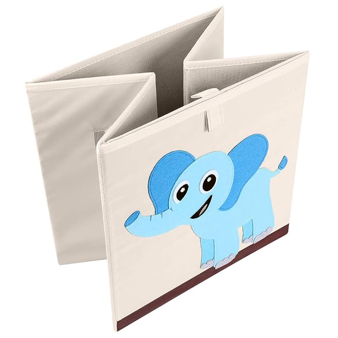 CLCROBD Foldable Animal Cube Storage Bins Fabric Toy Box/Chest/Organizer - Image 4
