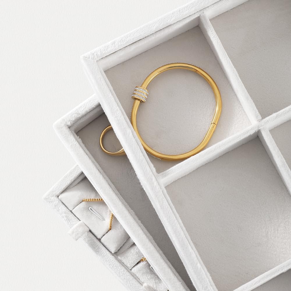 Jewelry Organizer Tray, Velvet Bracelet Display, Premium Jewelry Tray