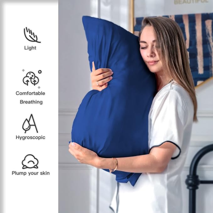 Natural Mulberry Silk Pillowcase - Image 3