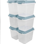 Hefty HI-RISE 32 Qt Stackable Storage Bins by Hefty