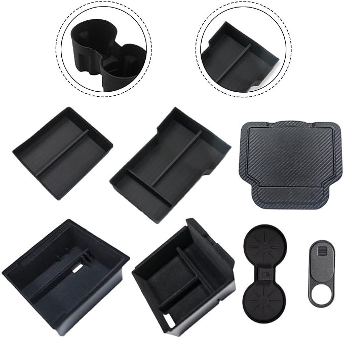 7PCS Center Console Organizer For Tesla For Model 3 2023 2025, Features - Image 7