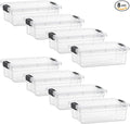 Superio Clear Storage Boxes by Superio
