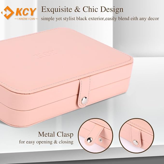 KCY Travel Jewelry Organizer Box - Image 5