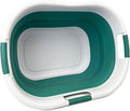 SAMMART 40L Collapsible Plastic Laundry Basket by SAMMART